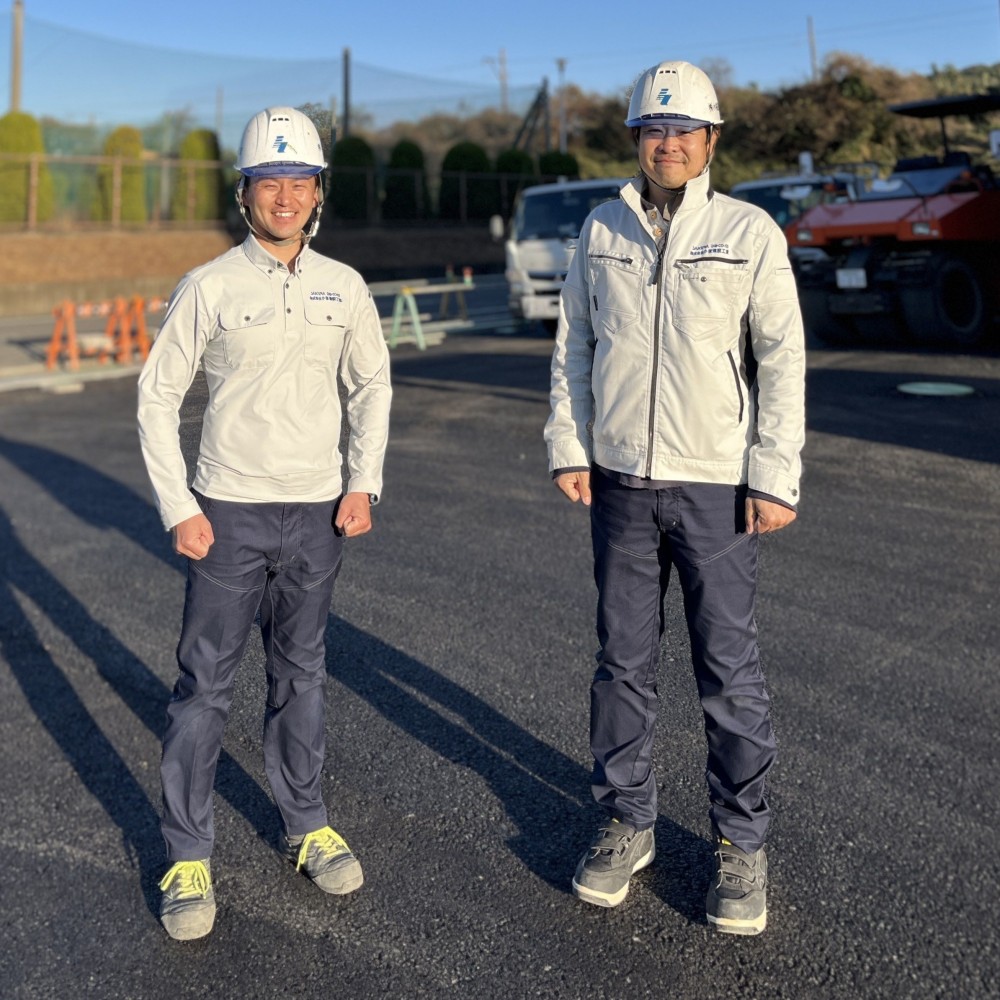 数年前に新しくした制服。動きやすいデザインに改善。